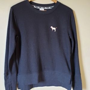 PINK Vicoria's Secret Long Sleeve Dark Gra…